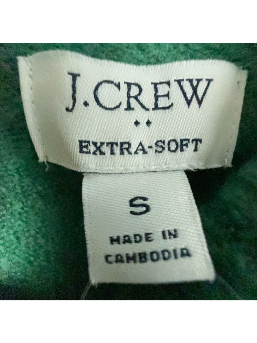 J.Crew Turtleneck Sweater Dress Size Small Green Smooth Soft Wool Blend Was $99 - Picture 7 of 14